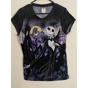 Disney Nightmare Before Christmas Jack Skellington T-Shirt Juniors Size XL